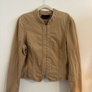 BCBGMaxAzria Tan Utility Jacket